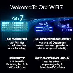 NETGEAR Orbi 970 Series Quad-Band WiFi 7 Mesh