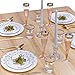 Silver Spoons Party 40 PC Dinner Side Plates Disposable Dinnerware Set | Charming Dots Collection, 20 Servings, White/Gold