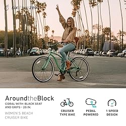 sixthreezero Around The Block Women's Beach Cruiser