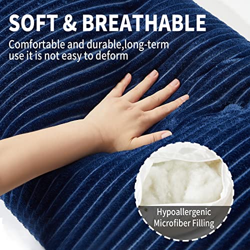 Eescig King Size Headboard Wedge Body Positioner Pillow with Removable