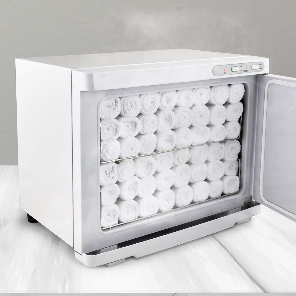 Multifunctional Towel Cabinet and Towel Warmer, Independent Control Lights and Heating Buttons.: Beauty