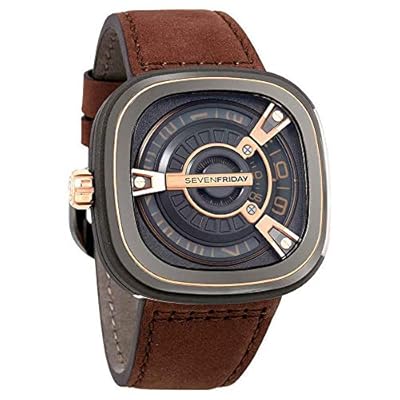 Kimyoaee Bracelet De Montre Pour Montre Sevenfriday De 28 Mm, Bracelet De Rechange étanche En Caoutchouc Et Silicone Pour Montre Seven Friday Pour Homme, Caoutchouc