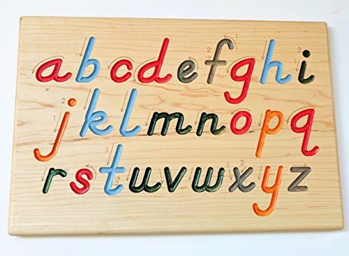 Alphabet tracing board - Handwriting board