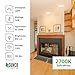 Sunco 12 Pack Recessed Lighting 6 Inch LED, Canless Ceiling Lights Slim with Junction Box, 850 LM, 14W (100W Equivalent), 2700K Soft White, Dimmable, Wafer Thin, 50000 Lifetime Hours ETL.