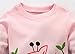 Babypajama Deer Little Girls' Pajamas Set 100% Cotton Organic pyjamas Pink Size 4 Years