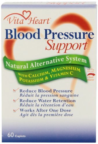 VitaHeart Blood Pressure Health Caplets, 60-Count