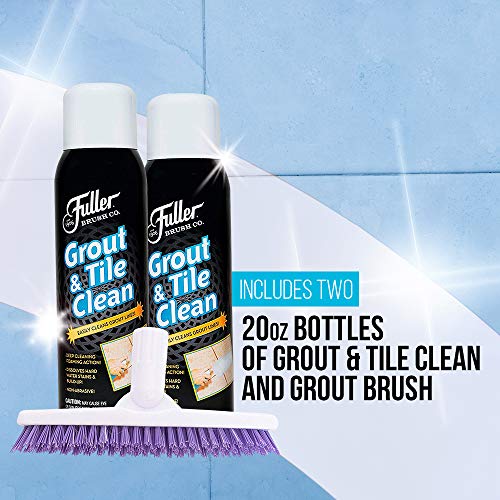 Fuller Brush Grout & Tile Cleaner Set Heavy Duty Solution For
