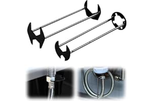 GENERIC 2 Pcs Multifunctional Sink Wrench, 2026 New Sink Wrench Faucet Tool Plumbing Tool, Under BasinSink FaucetWrench Tight Spaces for Kitchen and Bathroom