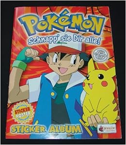 German Pokemon Sticker Album Schnapp Sie Dir Alle Panini Amazon De Bucher