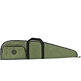 TOURBON Soft Gun Case 42 inch for Scoped Rifle, 50-inch Shotgun Bag with Accessories Pocket, Hunting Shooting Gun Storage Carrying Case without Padding