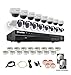 LaView 4-Megapixel (2688 x 1520) 16 Channel PoE 4K NVR HDMI - 16 Camera Security Camera System, 8 4MP Bullet & 8 4MP Dome IP Surveillance Cameras, 100ft Night Vision, Pre-Installed 5TB Hard Drive