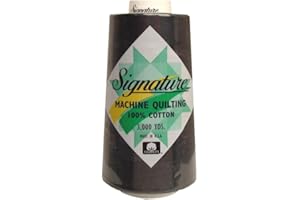Signature Thread Signature Ctn 3000yd 100% Cotton Quilt Thread 3000 Rail Grey