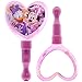TownleyGirl Minnie Mouse, Frozen, Disney Princess and Beauty and the Beast, 4 Pack Lip Balm with Light Up Mirror, 5 CT (Minnie Mouse)