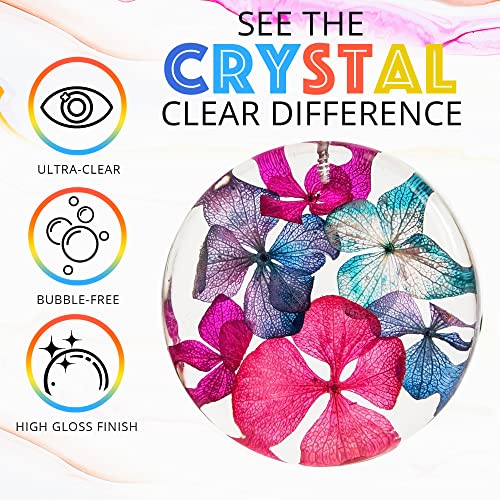 Craft Resin 1 Gallon Epoxy Resin Kit Crystal Clear Epoxy Resin Kit & Hardener for DIY Art