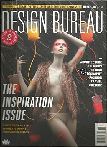 Design Bureau Magazine The Inspiration Issue September October 2012 Design Bureau Magazine Amazon Com Books