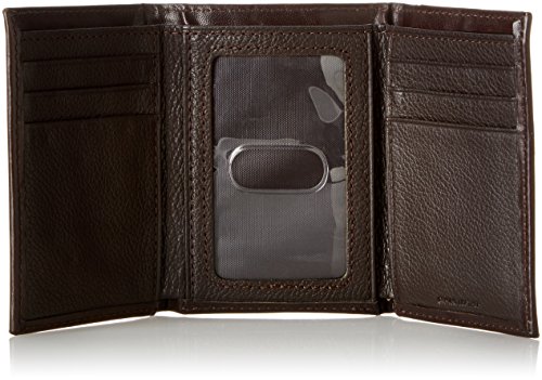 Nocona Men's Brown Ostrich Trifold, Brown, One Size