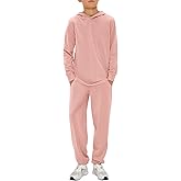 Boys Sweatsuit Kids Fashion Hoodies Sweatshirts and Jogger Set 2 Piece Fall Outfits 5-14 Years