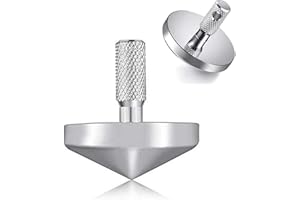 BWBMSOW Portable Accurate Metal Spinning Top, Precision Stainless Steel Desk Toy, EDC Top Spinner Toys, Fidget Gyroscope, Vintage Totem Toy, Inception Top of Fans, Unique Gift for Men/Adults