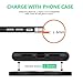 Wireless Charger Charging Pad Compatible for iPhone X, iPhone 8/8 Plus, Nexus 7/6/5, Galaxy S9/S9+/S8/S8+/S7/S7 Edge/S6, Nokia1520 and Other Devices, Provides Fast Charging Black