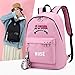 Youyouchard Kpop BLACKPINK Backpack JISOO JENNIE ROSE LISA Backpack Kpop Gift Merchandise Daypack Laptop Bag College School Bookbag(BLACKPINK 1 (Black))