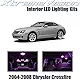 XtremeVision Chrysler Crossfire 2004-2008 (6 Pieces) Red Premium Interior LED Kit Package + Installation Tool