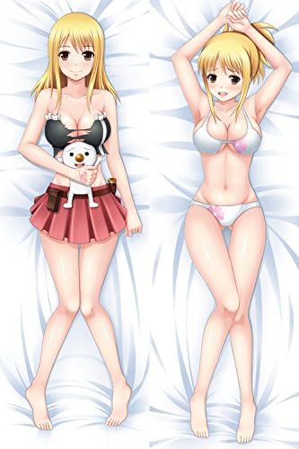 Amazon 超人気等身抱き枕カバー Fairy Tail ルーシィ 両面プリント 150cmx50cm Cover 抱き枕 アニメ キャラグッズ ピーチスキン アニメ 萌えグッズ 通販