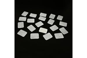 URIMPAVIDO 20PCS RC Plane Hinge Folding Leaf Paper Hinges Model Aileron Tail Wing Connector for RC Airplane Aircraft Helicopter DIY Model Plane Fix Wing Parts (25x20mm Shape1)