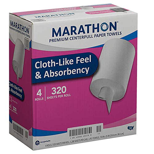 Marathon Paper Towel 320count, 4Pack Centerpull