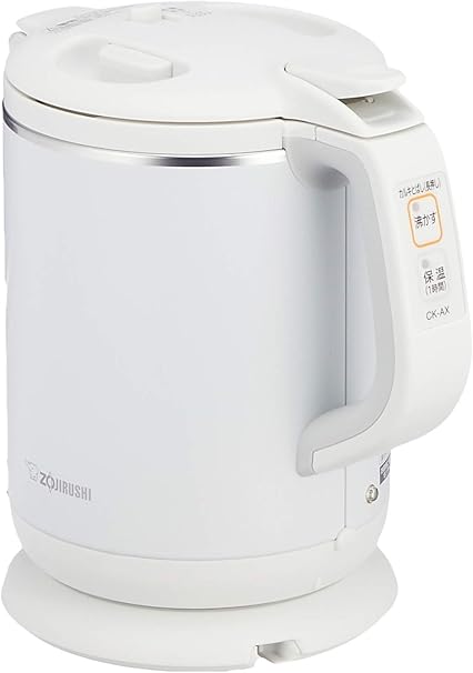 Amazon 象印 電気ケトル 0 8l 沸騰後1時間90 保温 コーヒードリップ用機能付き ホワイト Ck Ax08 Wa 象印マホービン Zojirushi ホーム キッチン 通販