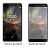 Orzero (2 Pack) Compatible for Nokia 6.1 2018, Nokia 6 (2018 Version) Tempered Glass Screen Protector, 2.5D Arc Edges 9 Hardness HD Anti-Scratch Full-Coverage (Lifetime Replacement)