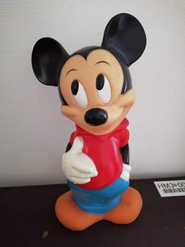 Amazon ミッキーマウス レトロ貯金箱 ソフビdisney Mickey Mouseビックサイズ29 でぃずにー 不朽 名作 貯金箱 ホビー