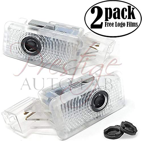 White Ghost Shadow LED Projector Light Door Logo for TLX RLX MDX TL ZDX RDX (A style)