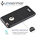iPhone 6 Case, iPhone 6s Case, 5.5 Inch Case for iPhone 6 Plus - UniqArmor Shock Absorbing iPhone 6 & iPhone 6S Case, Brushed Aluminum - Black iPhone 6 Case