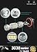 JDM ASTAR Bright White 3030 Chipsets PSX24W 2504 LED Fog Light Bulbs