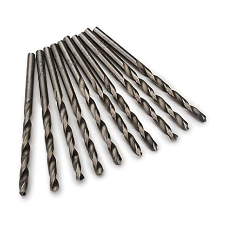 Generic Real Limited Twist Drill Bit Woodworking Tool Brocas 10pcs 4.0mm Micro Twist Drill Bits Straight Shank Electrical