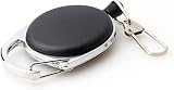 ZHIYE 5 Pcs Retractable Badge Reel Clips Key Belt Holder ID Card 60cm view 2