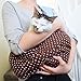 iPrimio Reversible Cat Sling & Dog Carrier Sling - Aqua Blue, Soft Hands Free Pet Carrier, Cat Papoose Carrier Front, Puppy Sling, Cat Carrier, Pet Sling Carrier for Cats & Cat Front Carrier