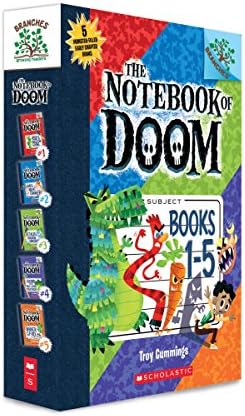 The Notebook of Doom: Rise of the Balloon Goons / Day of the Night Crawlers / Attack of the Shadow Smashers / Chomp of the Meat-Eating Vegetables / Whack of the P-Rex Paperback – 31 Oct. 2017