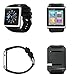 PiGGyB Classy Watch Band Case Cover Necklace Set for Apple iPod Nano 6 6th Generation (Black)