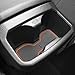 CupHolderHero for Toyota Tacoma 2016-2020 Custom Liner Accessories - Premium Cup Holder, Console, and Door Pocket Inserts 19-pc Set (Double Cab) (Orange Trim)