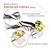 TRUSCEND Fishing Lures for Bass Trout Jighead Lures Swimbaits Fishing Baits Freshwater Saltwater Jigging Bass Fishing Spoons