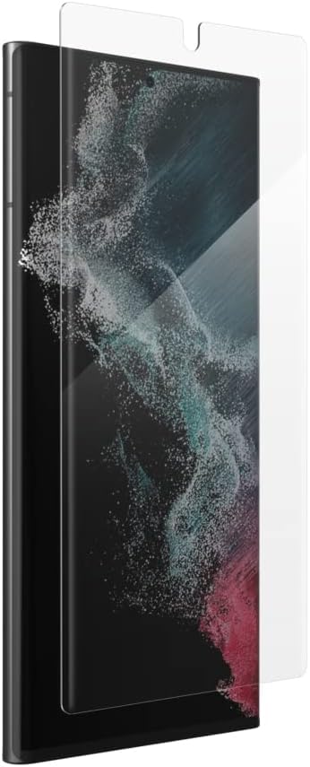 ZAGG InvisibleShield Fusion with D3O for Samsung Galaxy Flexible Hybrid Screen Protection (GS22 ULTRA-), clear