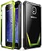 Galaxy J3 2018 Rugged Case, Poetic Guardian Heavy Duty Case with [Built-in-Screen Protector] for Samsung Galaxy J3 2018/J3 Star/J3 Orbit/J3 V 3rd Gen/J3 Achieve/Express Prime 3/Amp Prime 3 - Green