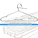 30 Pack Clothes Hangers Stainless Steel Strong Metal Wire Hangers Clothes Hangers 17.7 Inch-Gabbay