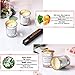 MYHXQ Scented Candle Gift Set Starry Cup Aromatherapy Candles for Stress Relief and Aromatherapy Natural Soy Wax Hand Pouring Smokeless and Non-Toxic-2 Pack (Daisy + Wild Water)thumb 1