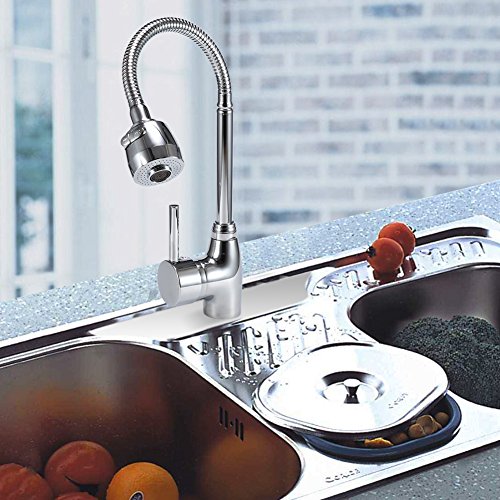 3New 360°Swivel Water Saving Tap Aerator Nozzle Filter Water Saving Tap Diffuser Kitchen Accessories (Double Pipe) - Thumbnail 5