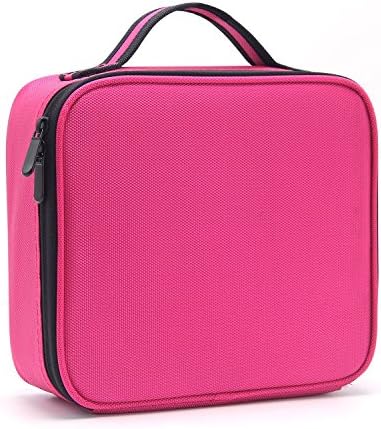 Makeup Case Makeup Cosmetic Bag Toiletry Travel Kit Organizer Portable Hanging Artist Box Attach for Women and Men