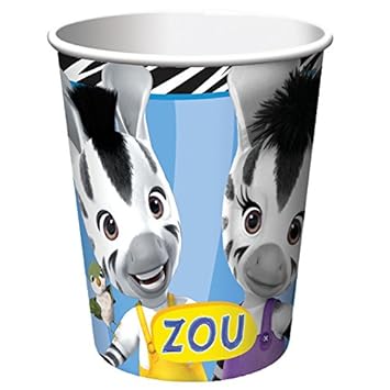 Generique 8 Gobelets Zou Amazonfr Jeux Et Jouets