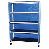 MJM International E345-4C Echo 4 Shelf Cart with