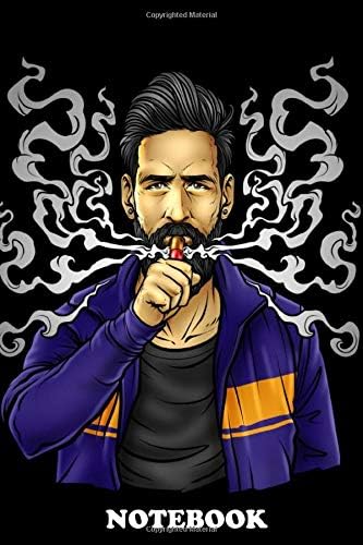 Notebook: This Great Vaper Design Is The Perfect Gift For Every T , Journal for Writing, College Ruled Size 6" x 9", 110 Pages